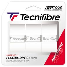 Overgrips Tecnifibre Players Dry x 3 Bianco