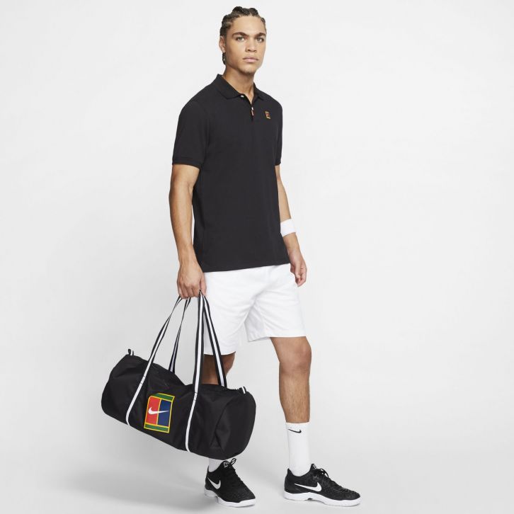 Nike Court Heritage Black Tennis Duffle Bag