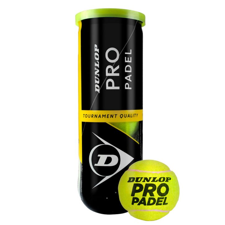 Tube de 3 Balles Dunlop Pro Padel - Extreme Tennis