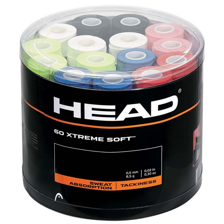 Surgrips Head Xtreme Soft Multicolore x 60