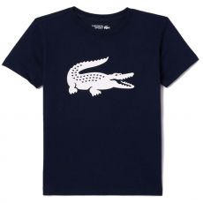 T-Shirt Lacoste Sport Junior Bleu marine